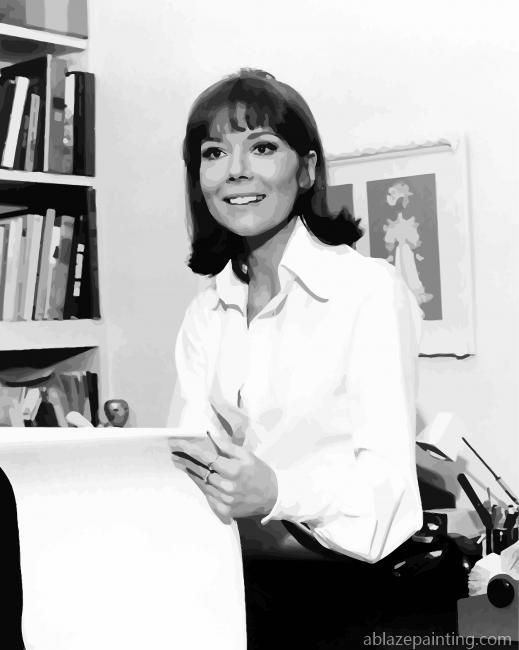 Young Diana Rigg Paint By Numbers.jpg