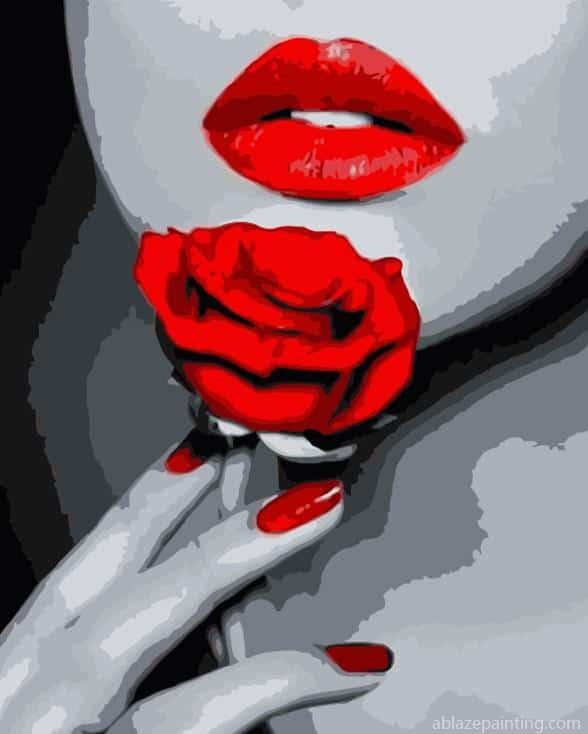 Rose And Red Lips Paint By Numbers.jpg