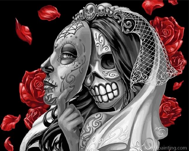 Sugar Skull Bride Paint By Numbers.jpg