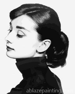 Audrey Hepburn In Black Paint By Numbers.jpg
