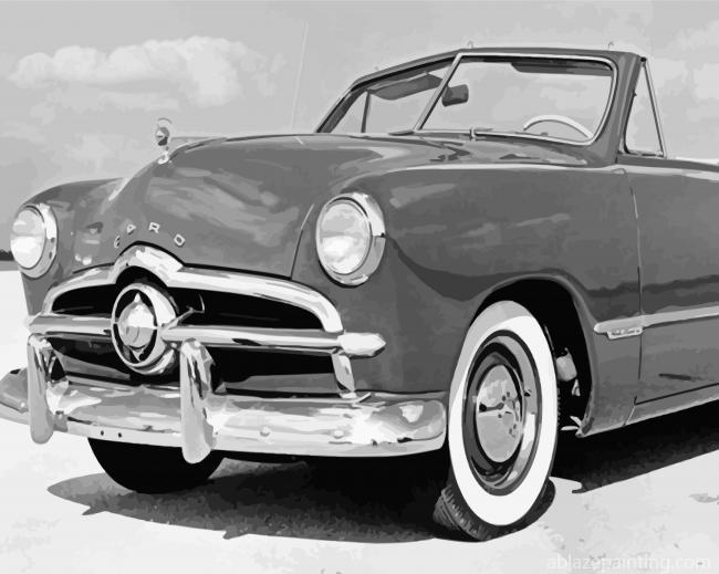 1949 Ford Convertible Car Paint By Numbers.jpg