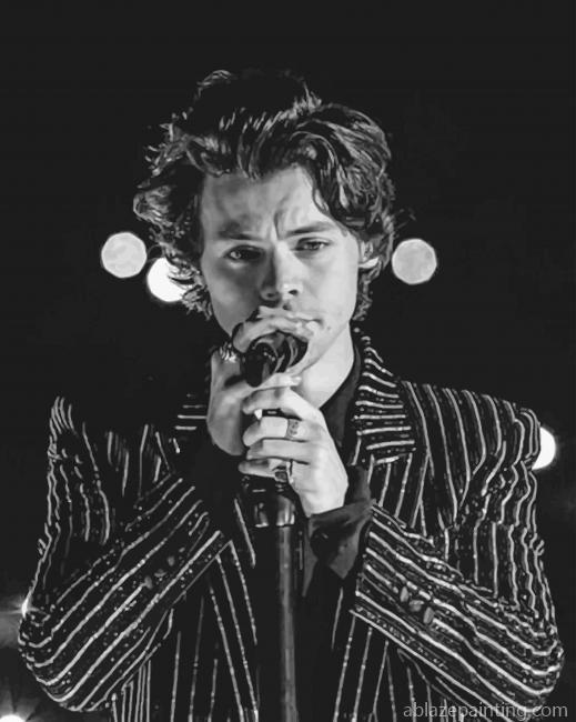 Black And White Harry Singing New Paint By Numbers.jpg