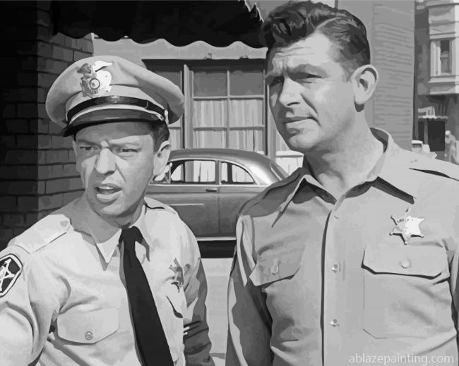 Black And White Andy Griffith Show Paint By Numbers.jpg