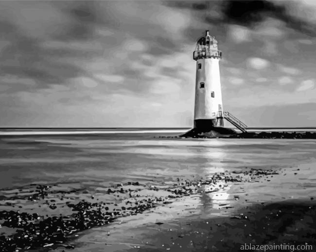 Monochrome Lighthouse Paint By Numbers.jpg