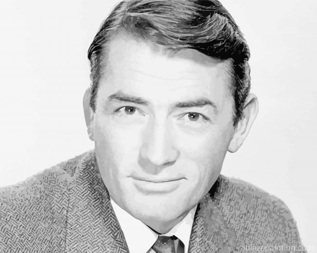 Cool Monochrome Gregory Peck Paint By Numbers.jpg