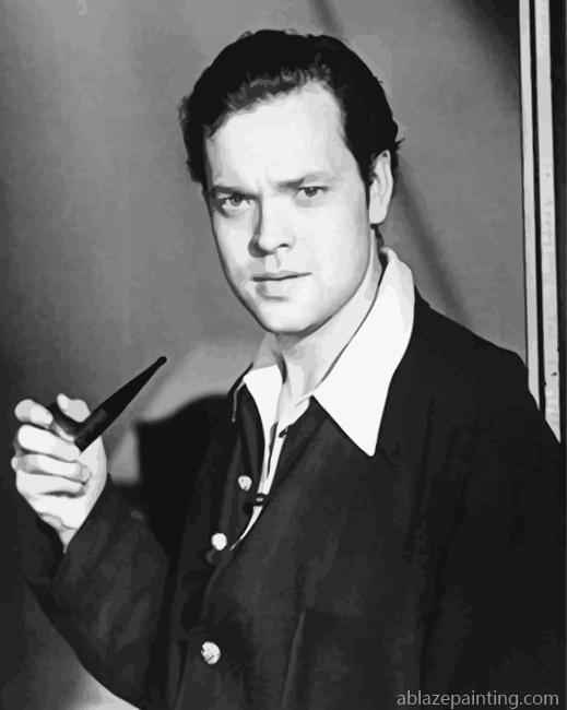 Monochrome Orson Welles Paint By Numbers.jpg