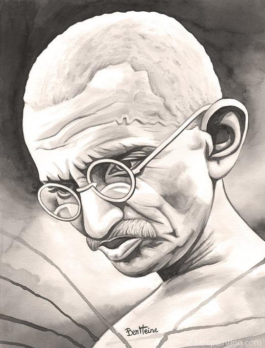 Mahatma Gandhi People Paint By Numbers.jpg