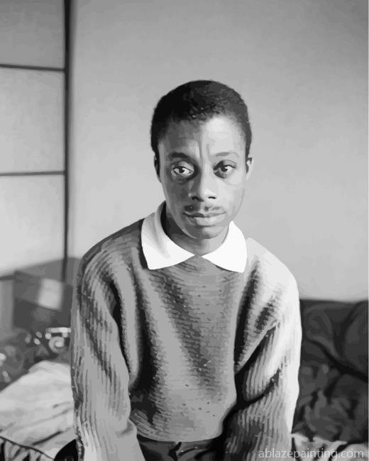 Young James Baldwin Paint By Numbers.jpg