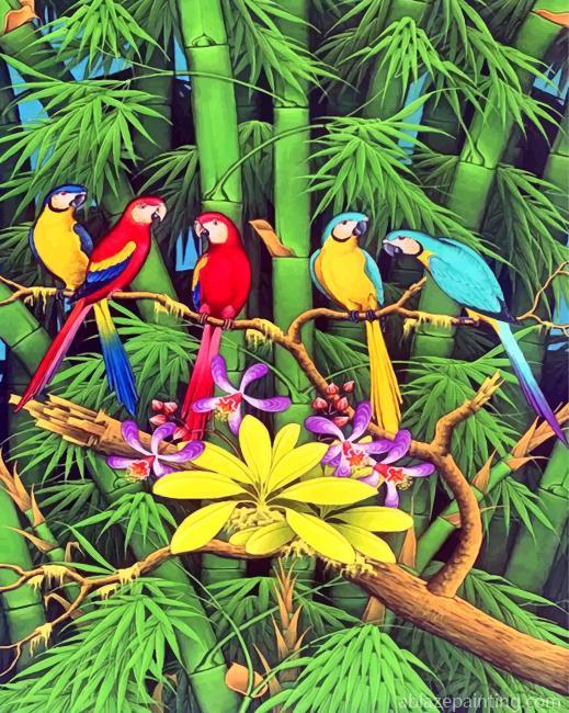 Tropical Parrots Birds Paint By Numbers.jpg