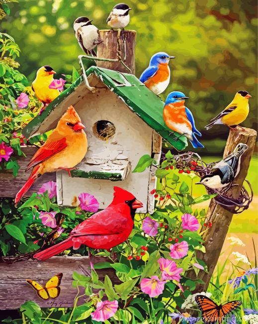 Spring Birds Paint By Numbers.jpg