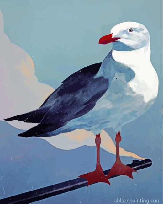 Seagull Bird Paint By Numbers.jpg