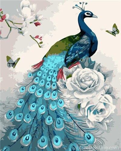 Peacock And Roses Paint By Numbers.jpg