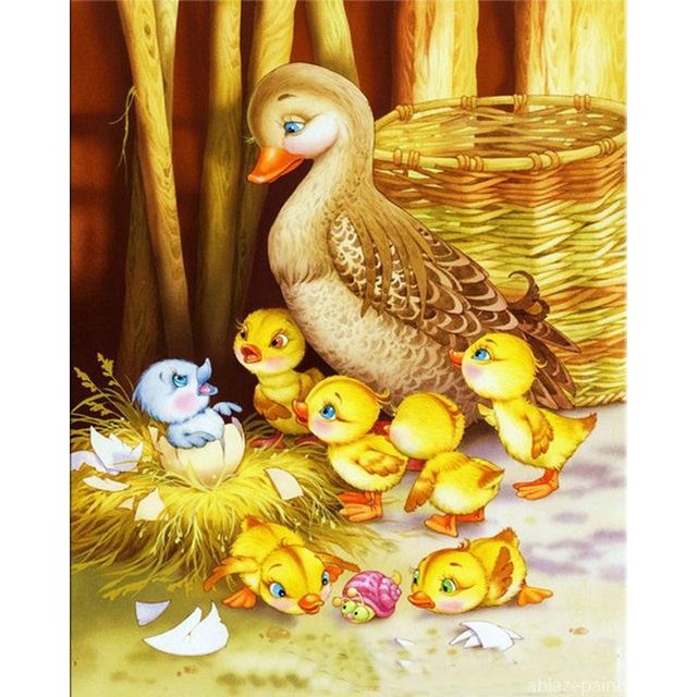 Duck Family Paint By Numbers.jpg