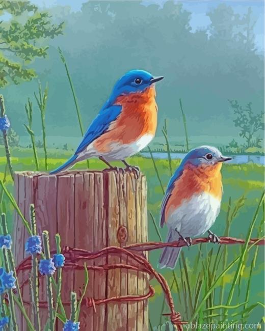 Bluebirds On Wire Paint By Numbers.jpg