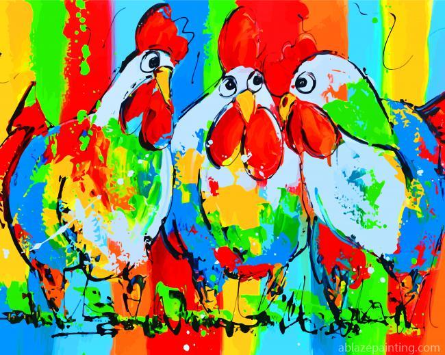 Colorful Roosters Paint By Numbers.jpg