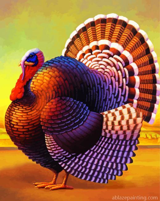 Turkey Bird Paint By Numbers.jpg