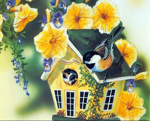 Chickadee Birdhouse Paint By Numbers.jpg