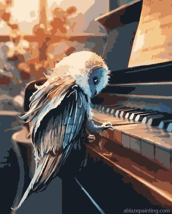Owl On Piano Paint By Numbers.jpg