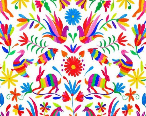 Aesthetic Mexican Otomi Paint By Numbers.jpg