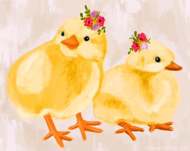 Baby Chicks Paint By Numbers.jpg