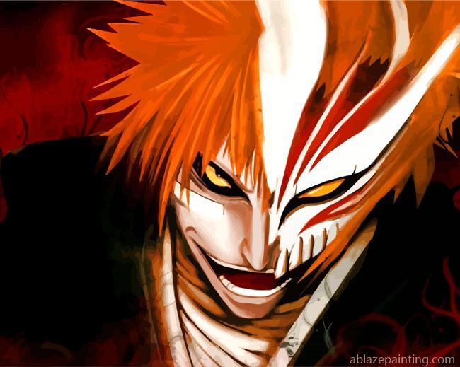 Ichigo Kurosaki Paint By Numbers.jpg