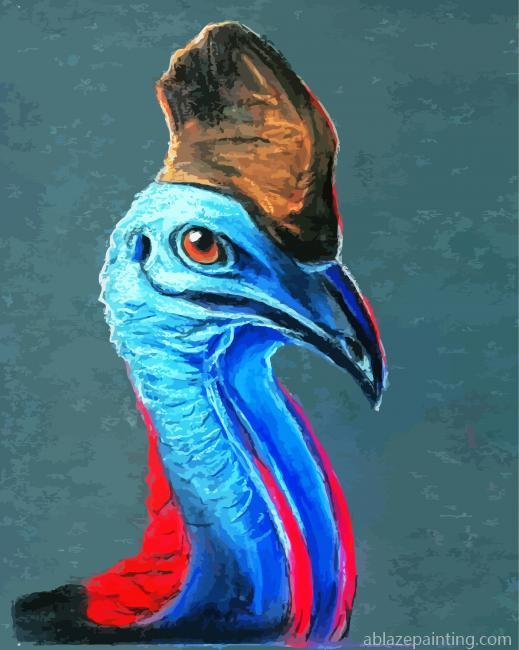 Cassowary Bird Art Paint By Numbers.jpg