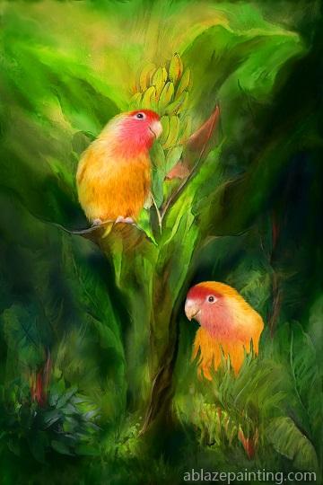 Birds Among The Orchids Paint By Numbers.jpg