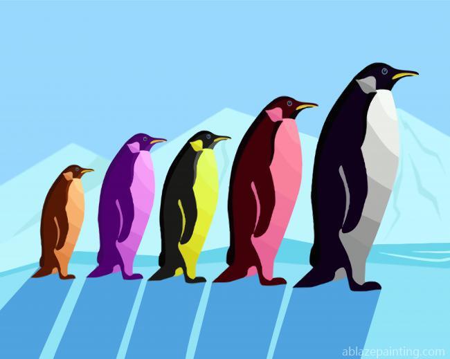 Colored Penguins Paint By Numbers.jpg