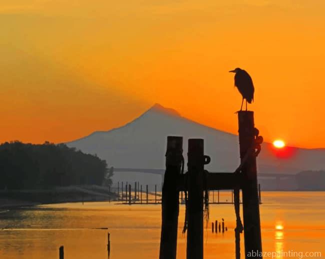 Bird In Sunset Silhouette Paint By Numbers.jpg