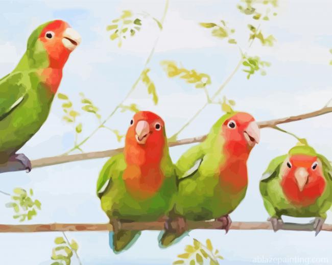 The Rosy Faced Lovebirds Paint By Numbers.jpg