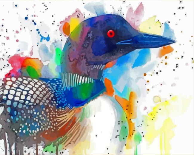 Colorful Loon Paint By Numbers.jpg
