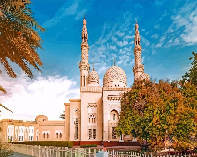 Jumeirah Mosque Paint By Numbers.jpg