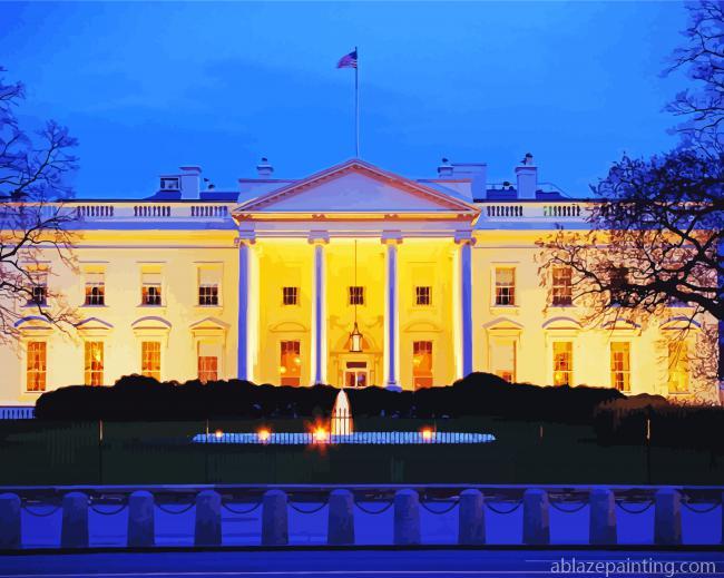 White House Washington Paint By Numbers.jpg