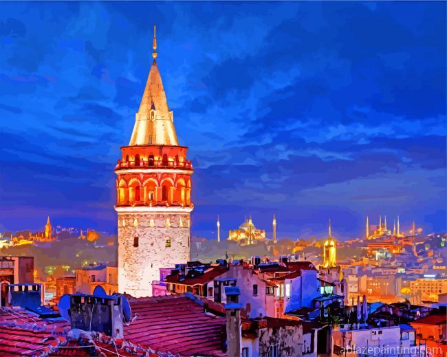Galata Stone Tower Paint By Numbers.jpg