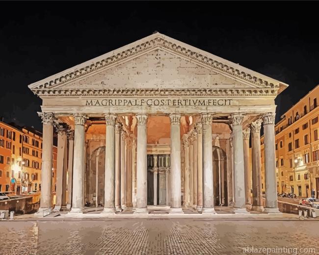 Pantheon Rome Paint By Numbers.jpg