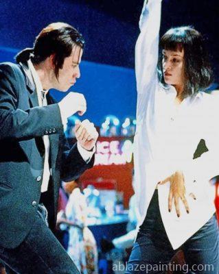 Mia Wallace And Vincent Dancing Paint By Numbers.jpg