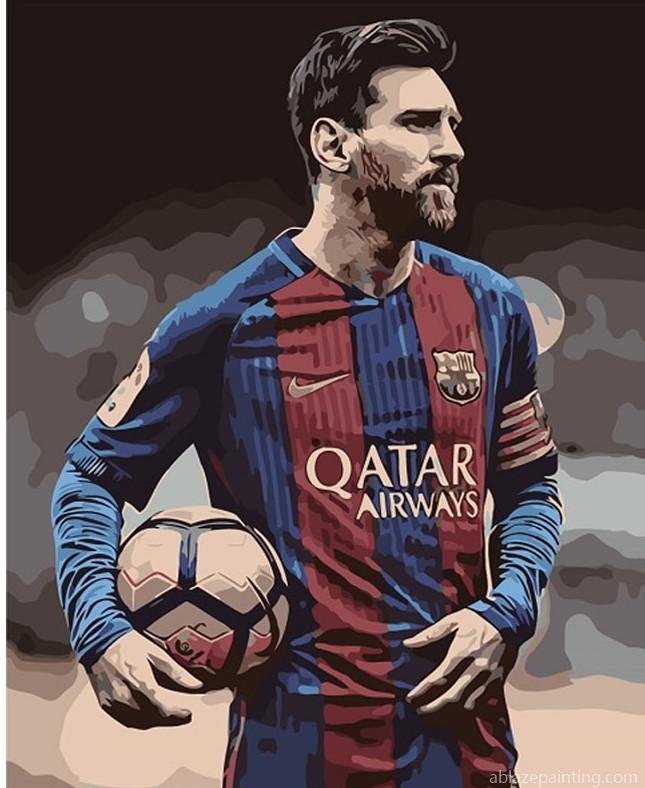 Lionel Messi Barcelona Paint By Numbers.jpg