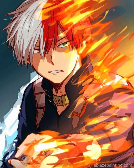 Ice And Fire Todoroki Paint By Numbers.jpg
