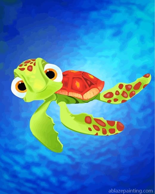 Squirt Finding Nemo Paint By Numbers.jpg