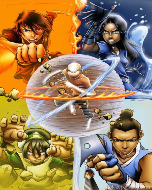 Avatar The Last Airbender Anime Paint By Numbers.jpg