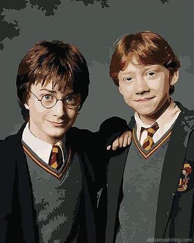 Harry Potter And Ron Weasley Paint By Numbers.jpg