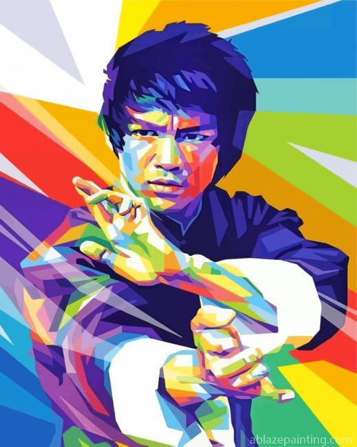 Bruce Lee Pop Art Paint By Numbers.jpg