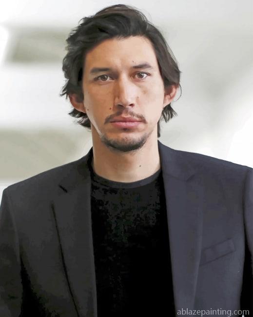 Handsome Classy Adam Driver New Paint By Numbers.jpg