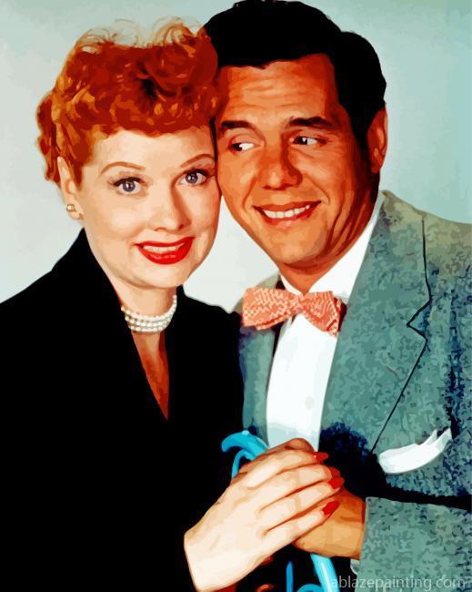 I Love Lucy Sitcom Paint By Numbers.jpg
