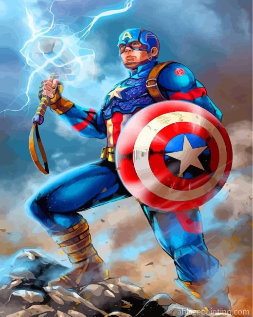 Superhero Captain America Paint By Numbers.jpg