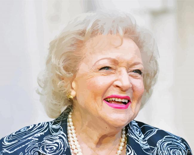 Betty White Actress Paint By Numbers.jpg
