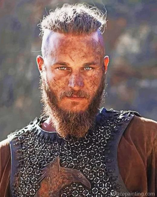 Ragnar Lodbrok Vikings Actors Paint By Numbers.jpg