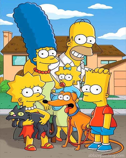 The Simpsons Family New Paint By Numbers.jpg