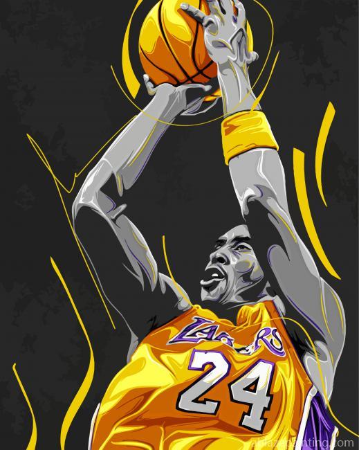 Kobe Bryant Basketball Player Art Paint By Numbers.jpg