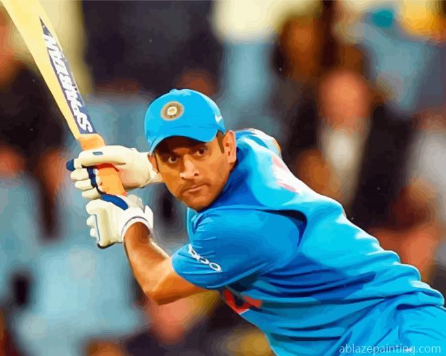 Mahendra Singh Dhoni Paint By Numbers.jpg